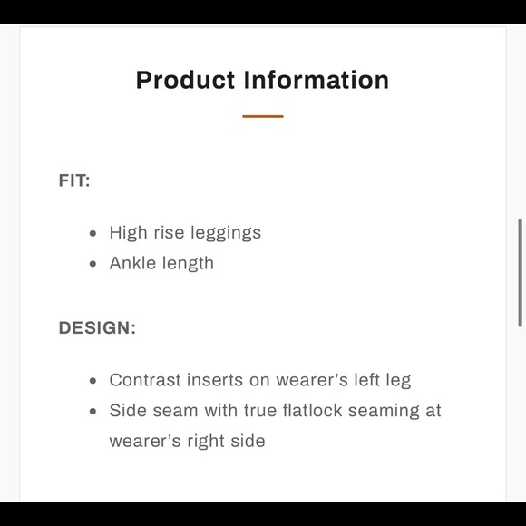 Betsey Johnson’s Side Stripes High Rise Leggings - Picture 7 of 7